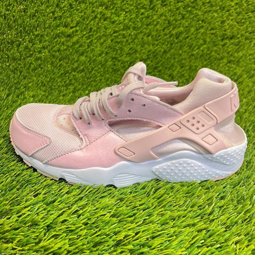 Nike Air Huarache Run‎ SE Girls Size 6.5Y Pink Running Walking Shoes Sneakers